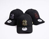 New Era 9FORTY MLB Team Outline New York Yankees Black / Honey Yellow Cap