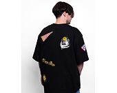 New Era Heritage Patch Jersey Black / Off White T-Shirt