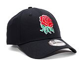 New Era 9FORTY Essential Rugby Football Union Navy / Optic White Cap