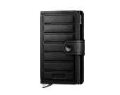 Secrid Premium Miniwallet Emboss Lines Black