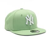 Dětská Kšiltovka New Era 9FIFTY Kids MLB League Essential New York Yankees Bright Green / White