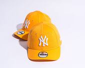 Dětská Kšiltovka New Era 9FORTY Kids MLB League Essential New York Yankees Papya Smoothie / White