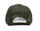 Kšiltovka New Era 9FORTY A-Frame Trucker Oval State Trucker New Olive / Yellow