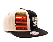 Kšiltovka Mitchell & Ness NHL Pop Panel Snapback Anaheim Ducks Off White