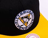 Kšiltovka Mitchell & Ness NHL Team 2 Tone 2.0 Snapback Pittsburgh Penguins Black / Yellow