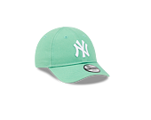 Dětská Kšiltovka New Era 9FORTY Kids MLB League Essential New York Yankees Tropical Green / White