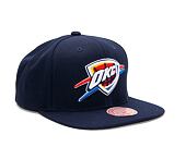 Kšiltovka Mitchell & Ness - Team Ground 2.0 Snapback - Oklahoma City Thunder - Blue