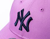 Kšiltovka New Era 9FORTY MLB League Essential New York Yankees Purple Nitro / Navy