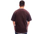 Dres Karl Kani Woven Retro Corduroy Baseball Shirt brown