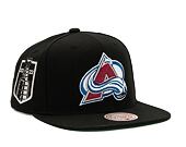 Kšiltovka Mitchell & Ness NHL Top Spot Snapback Colorado Avalanche Black