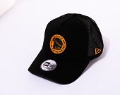 Kšiltovka New Era 9FORTY A-Frame Trucker Woven Patch McLaren Black / Orange