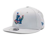 Kšiltovka New Era 9FIFTY MLB Flower Icon Los Angeles Dodgers Grey