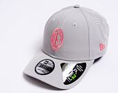 Kšiltovka New Era 9FORTY Seasonal Pop AC Milan - Grey / Lava Red