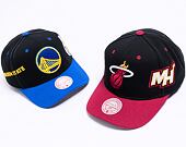 Kšiltovka Mitchell & Ness Overbite Pro Snapback Miami Heat Black