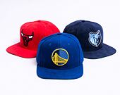 Kšiltovka Mitchell & Ness Sweet Suede Snapback Golden State Warriors Blue