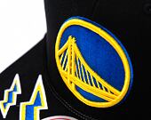 Kšiltovka Mitchell & Ness Recharge Trucker Golden State Warriors Black