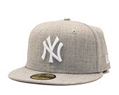 New Era 59FIFTY MLB League Basic New York Yankees Grey/Optic White Cap