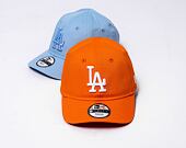 Dětská kšiltovka New Era 9FORTY Kids MLB League Essential Los Angeles Dodgers - Orange / White