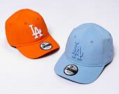 Dětská kšiltovka New Era 9FORTY Kids MLB League Essential Los Angeles Dodgers - Pastel Blue