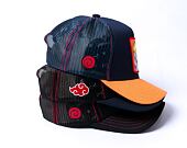 Kšiltovka Capslab Naruto Trucker - Itachi - Charcoal / Red