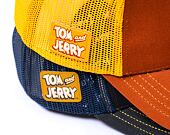 Kšiltovka Capslab Tom and Jerry Trucker - Victorious Jerry - Brown