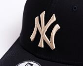 Kšiltovka New Era 39THIRTY MLB League Essential New York Yankees Navy / Stone