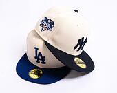 Kšiltovka New Era 59FIFTY MLB Los Angeles Dodgers Retro - Cream White