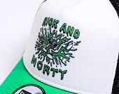 Kšiltovka New Era 9FORTY A-Frame Trucker Character Trucker Rick and Morty - Sour Green