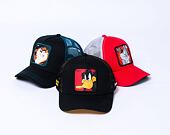 Dětská Kšiltovka Capslab Looney Tunes Trucker - Daffy Duck - Black / Red