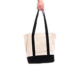 Taška New Era - Premium Tote Bag - Off White / Black