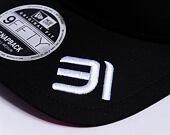 Kšiltovka New Era - 9FIFTY Pre-Curved - Black - Alpine F1 - Black