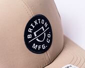 Kšiltovka Brixton Crest X MP Snapback - Sand/Navy