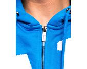 Mikina Karl Kani Wavy Retro Os Full Zip Hoodie aqua