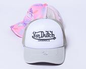 Kšiltovka Von Dutch Trucker Atlanta - Grey/White