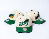 Kšiltovka NBA Retro Type Pro Snapback Boston Celtics Off White