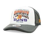 Kšiltovka New Era - 9FORTY Trucker Graphic - Phoenix Suns - Grey Heather / Orange