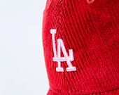 Dámská kšiltovka New Era - 9FORTY Cord - LA Dodgers - Rust / Fondant Pink