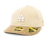 Kšiltovka New Era - 59FIFTY Low Profile Cord - LA Dodgers - New Olive