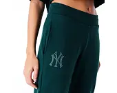 Dámské tepláky New Era - Diamante Joggers - NY Yankees - Dark Green