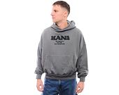 Mikina Karl Kani Retro Sprayed Oversized Hoodie - Anthracite