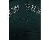 Dámská Mikina New Era - Diamante Hoody - NY Yankees - Dark Green