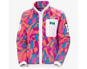 Dámská Bunda Helly Hansen - Woman Imperial Printed Pile Snap - Magenta