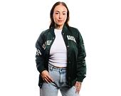 Dámská bunda New Era - Back Print Bomber - NY Yankees - Dark Green / Off White