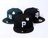 Kšiltovka New Era - 59FIFTY "Wintertime Pin" - Pittsburgh Pirates - Black