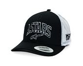 Kšiltovka Alpinestars Dunker Trucker Black/White