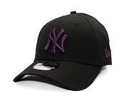 Kšiltovka New Era - 9FORTY MLB League Essential - NY Yankees - Black / Purple