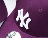 Kšiltovka New Era - 9FORTY MLB League Essential - NY Yankees - Purple / White