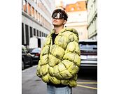 Bunda Karl Kani - Oversized Square Quilted Puffer Jacket - Lime Green