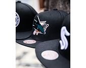 Kšiltovka Mitchell & Ness - Evergreen Black White Snapback - Seattle Kraken - Black