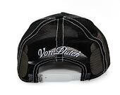 Kšiltovka Von Dutch - Trucker Riverside - Cotton Twill - Black/white